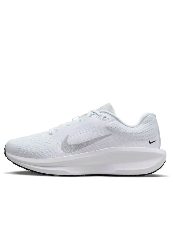 Кроссовки air zoom winflo 11 'white metallic silver' Nike — изображение 1 из 4, белый/серебристый