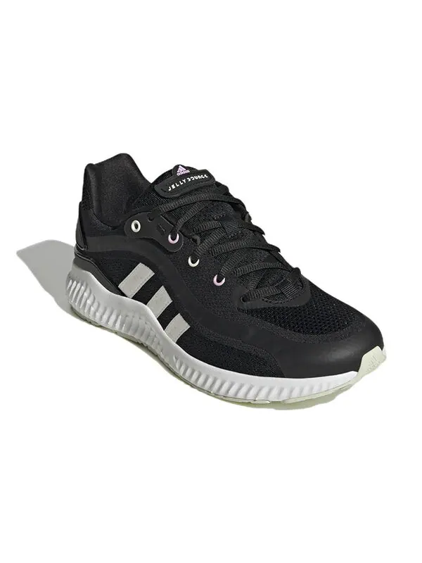 Кроссовки (WMNS) adidas Jelly Bounce 'Black White' — изображение 3 из 4, черный/белый