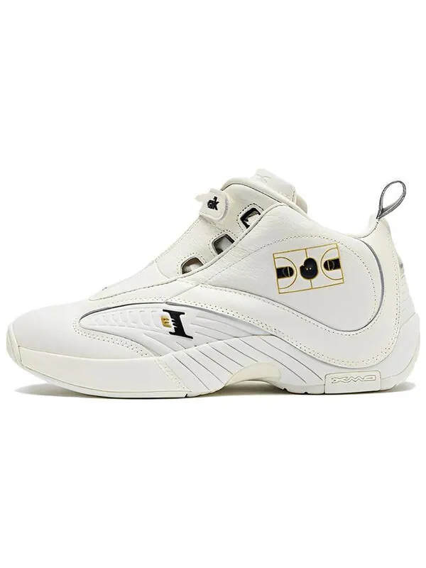 Кроссовки x unik iverson answer iv 'white' Reebok — изображение 2 из 4, белый