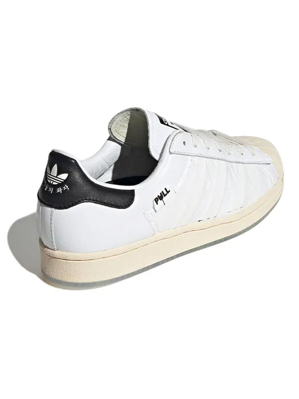 Кроссовки taegeukdang x superstar Adidas — изображение 4 из 4, белый/черный