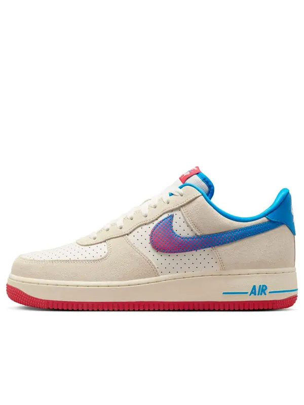 Кроссовки air force 1 '07 lv8 'coconut milk red photo blue' Nike — изображение 1 из 4, красный/синий