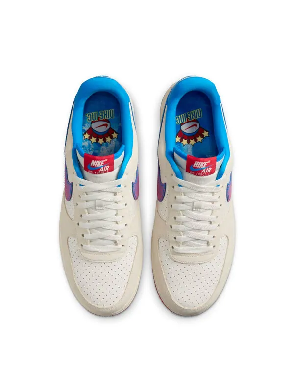 Кроссовки air force 1 '07 lv8 'coconut milk red photo blue' Nike — изображение 3 из 4, красный/синий