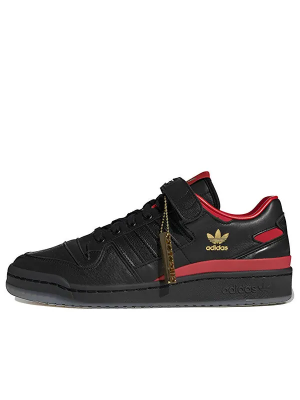 Кроссовки circoloco x forum низкие Adidas — изображение 1 из 4, черный/красный