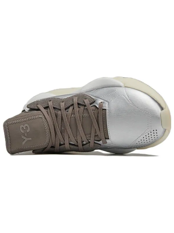 Кроссовки y 3 kaiwa Adidas — изображение 4 из 4, серебристый/коричневый