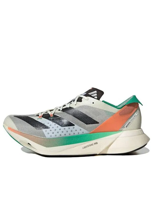 Кроссовки Adidas Adizero Adios Pro 3 Running Shoes 'White Tint' — изображение 1 из 4, белый/черный