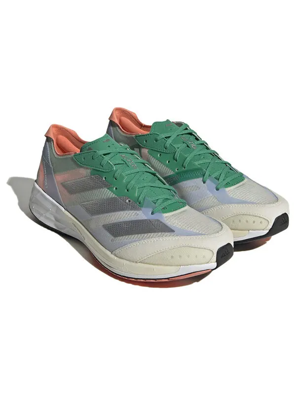 Кроссовки adizero adios 7 Adidas — изображение 3 из 4, зеленый/белый