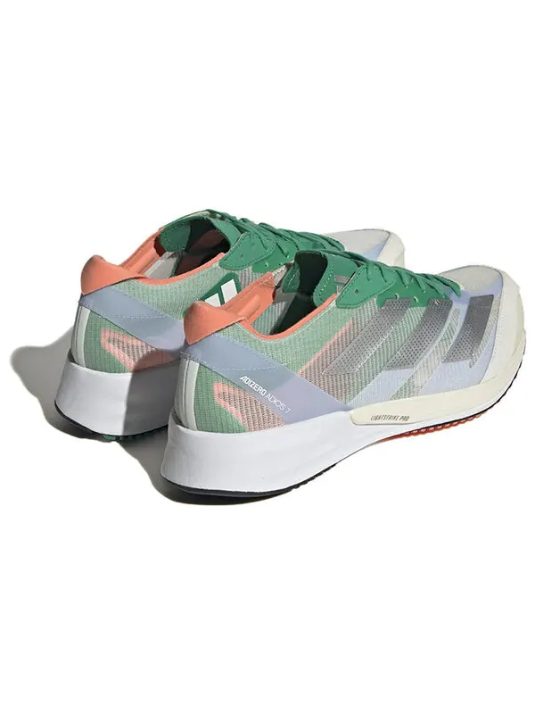 Кроссовки adizero adios 7 Adidas — изображение 4 из 4, зеленый/белый