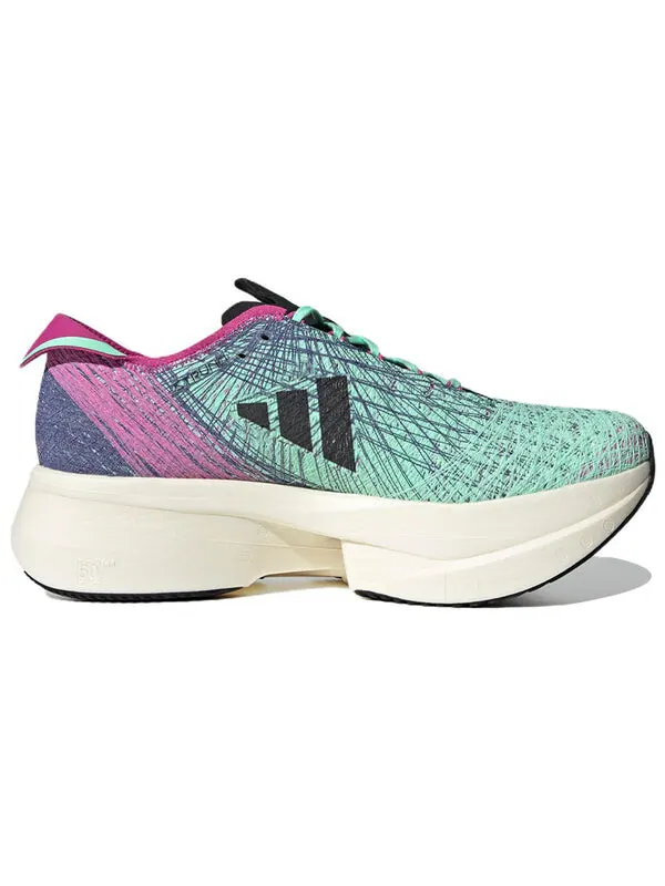 Кроссовки adizero prime x strung Adidas — изображение 2 из 4, зеленый/черный/синий