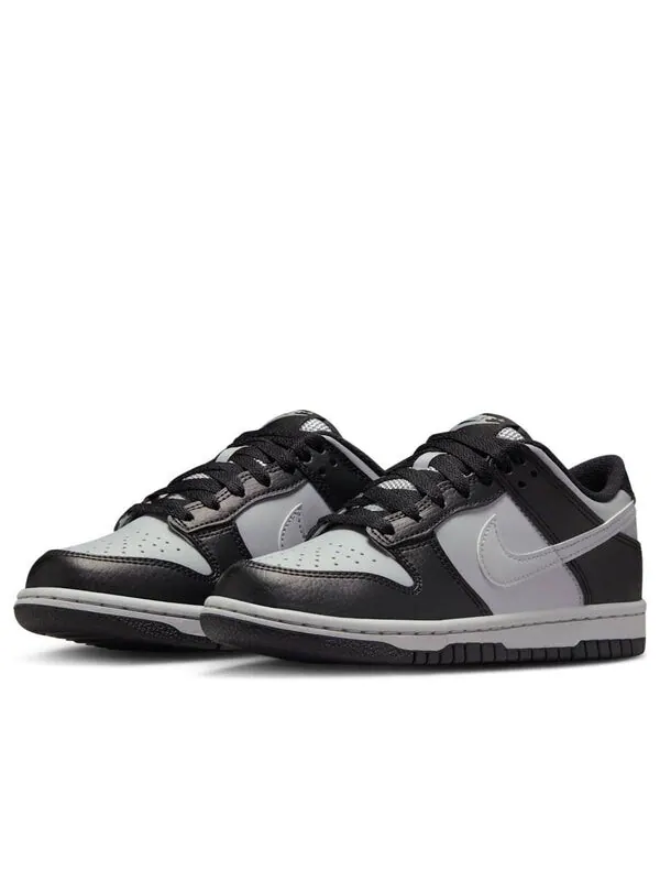 Кроссовки dunk low 'wolf grey black' Nike — изображение 3 из 4, серый/черный