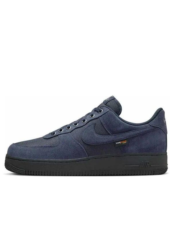Кроссовки air force 1 low '07 'cordura dark obsidian' Nike — изображение 1 из 4, темный/черный