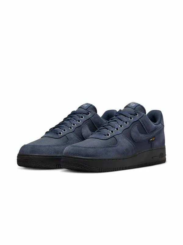 Кроссовки air force 1 low '07 'cordura dark obsidian' Nike — изображение 3 из 4, темный/черный