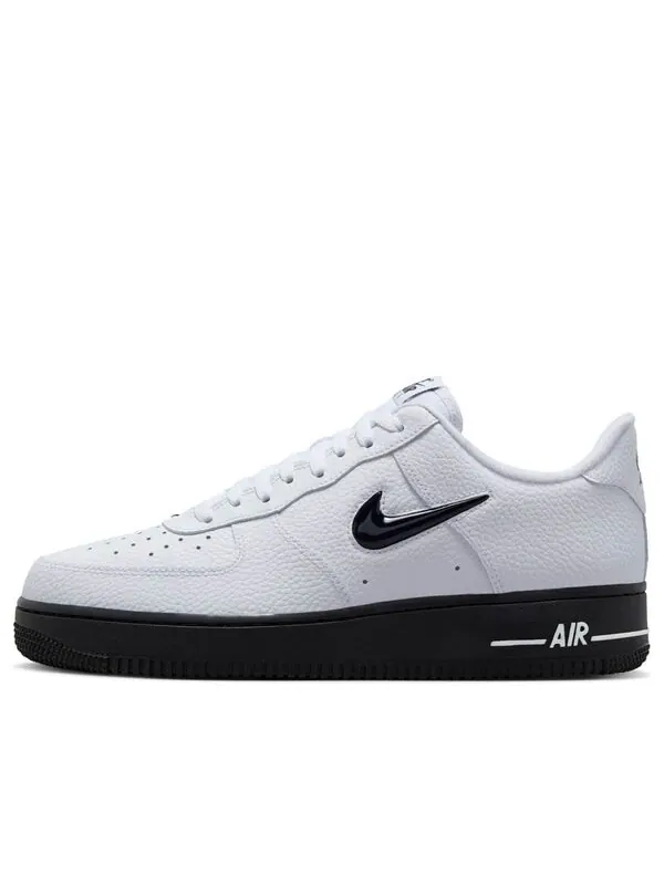Кроссовки air force 1 '07 low 'jewel white black' Nike — изображение 1 из 4, белый/черный