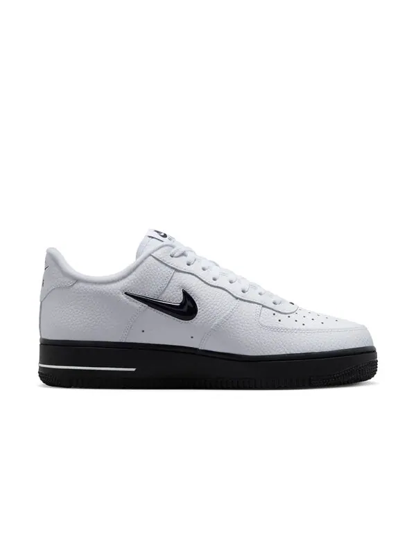 Кроссовки air force 1 '07 low 'jewel white black' Nike — изображение 2 из 4, белый/черный