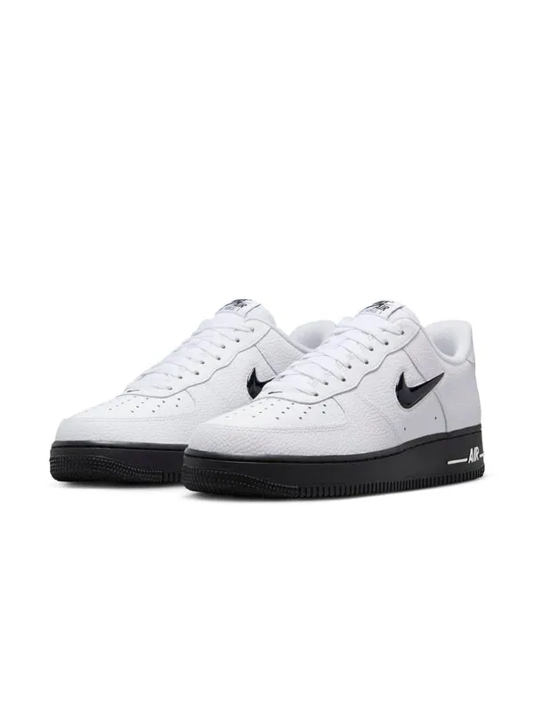 Кроссовки air force 1 '07 low 'jewel white black' Nike — изображение 3 из 4, белый/черный