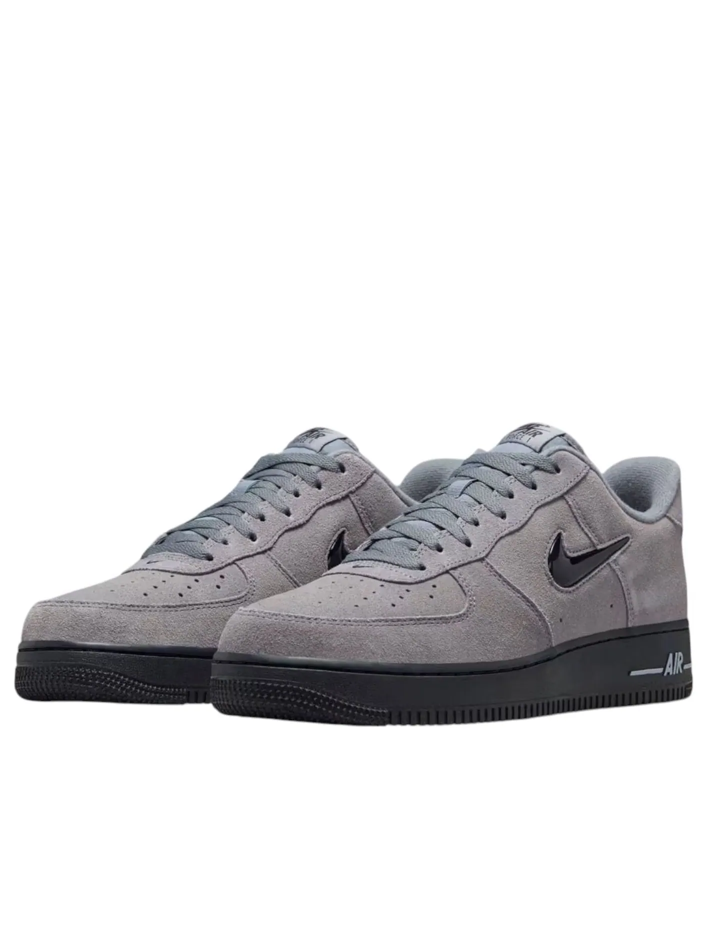 Кроссовки Nike Air Force 1 Low 'Cool Grey Black' — изображение 2 из 6, серый/черный