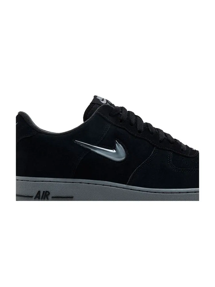 Кроссовки Nike Air Force 1 Jewel Black Cool Grey — изображение 2 из 8, черный серый