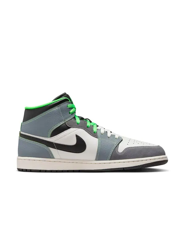 Кроссовки 1 mid 'casa 93' Air Jordan — изображение 2 из 4, серый/серый//черный