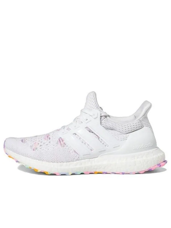 Кроссовки ultraboost 1.0 shoes 'valentine's day' Adidas — изображение 1 из 3, белый/белый/фиолетовый