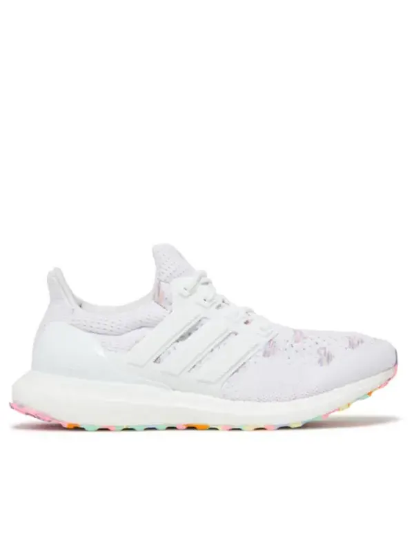 Кроссовки ultraboost 1.0 shoes 'valentine's day' Adidas — изображение 2 из 3, белый/белый/фиолетовый