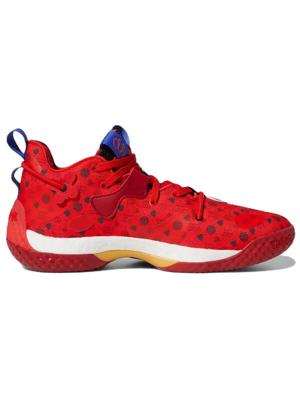 Кроссовки Harden Vol. 6 Adidas — изображение 2 из 4, красный