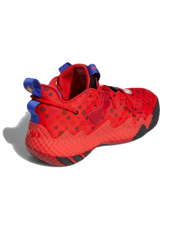 Кроссовки Harden Vol. 6 Adidas — изображение 4 из 4, красный