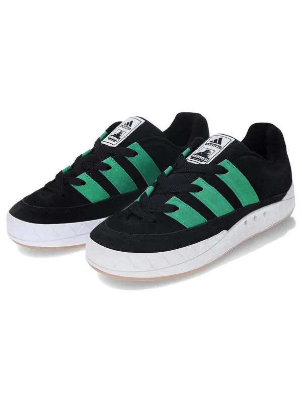 Кроссовки xlarge x atmos x adimatic Adidas — изображение 2 из 4, черный/зеленый