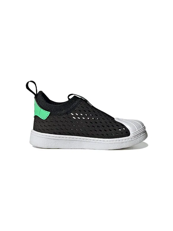 Кроссовки суперзвезда 360 2.0 Adidas — изображение 3 из 4, черный/зеленый/белый