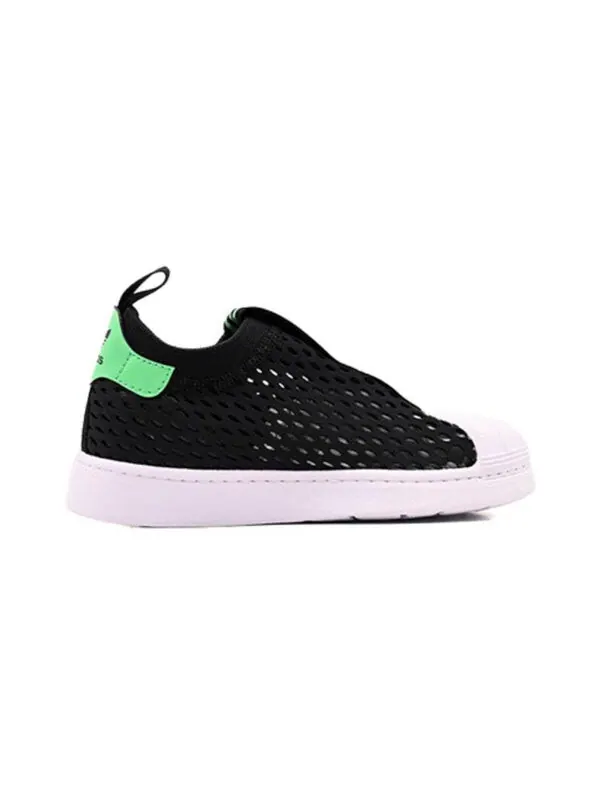 Кроссовки оригинал суперстар 360 2.0 Adidas — изображение 2 из 3, черный/зеленый/белый