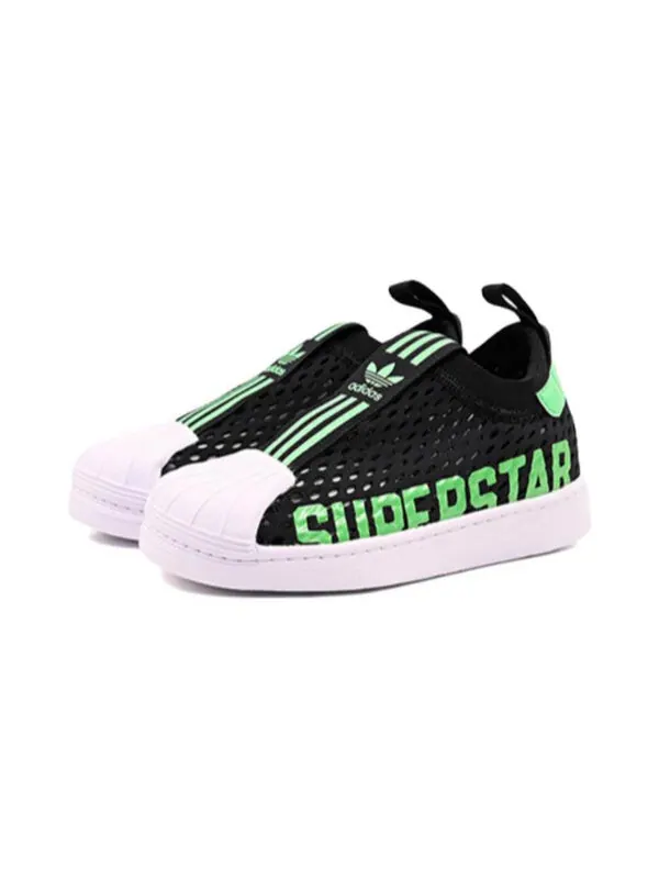 Кроссовки оригинал суперстар 360 2.0 Adidas — изображение 3 из 3, черный/зеленый/белый