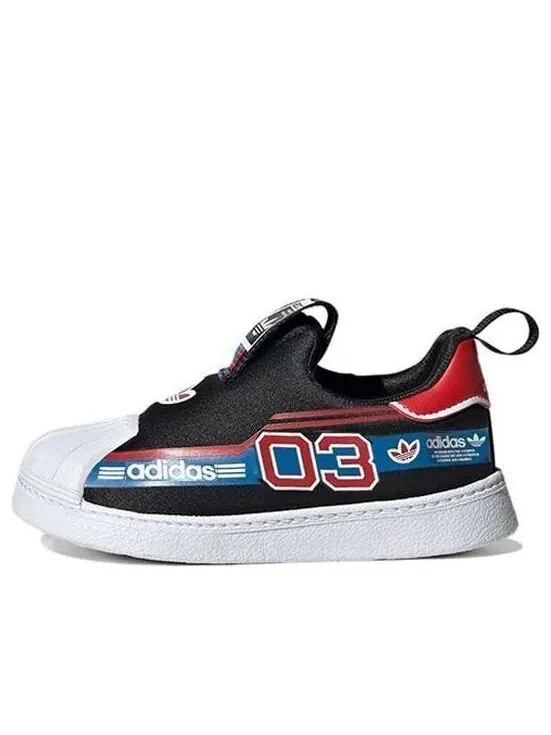 Кроссовки оригинальные superstar 360 shoes Adidas — изображение 1 из 4, черный/красный