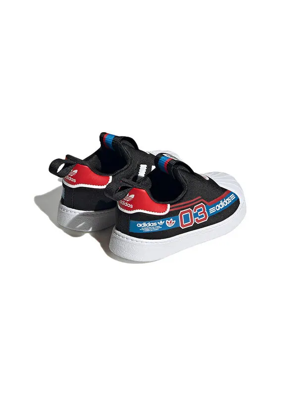 Кроссовки оригинальные superstar 360 shoes Adidas — изображение 3 из 4, черный/красный