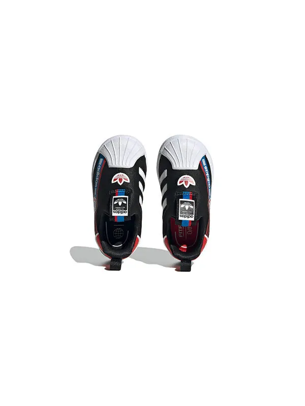 Кроссовки оригинальные superstar 360 shoes Adidas — изображение 4 из 4, черный/красный