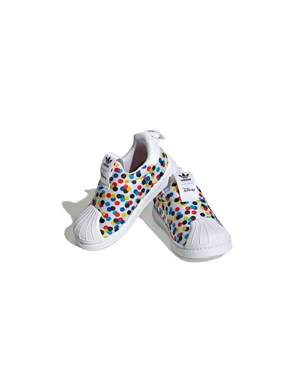 Кроссовки суперзвезда 360 x дисней Adidas — изображение 3 из 4, белый/черный/красный