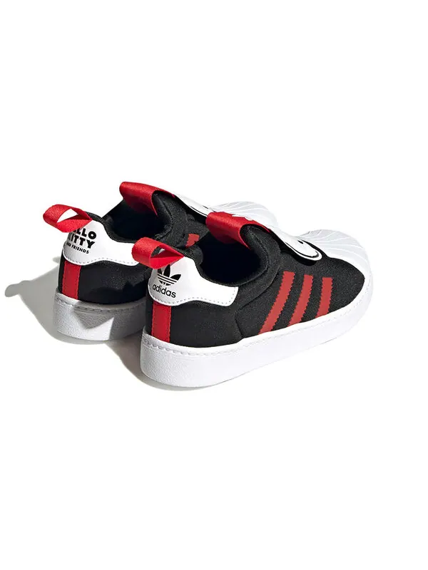 Кроссовки оригинальные superstar 360 x hello kitty Adidas — изображение 4 из 4, красный/белый/черный