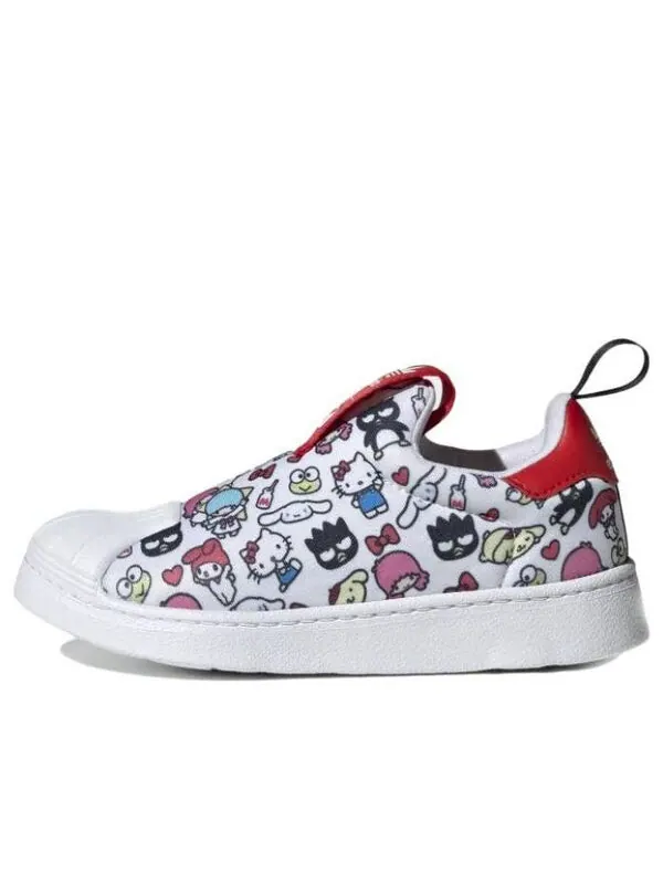 Кроссовки hello kitty x superstar 360 Adidas — изображение 1 из 4, белый/красный/черный