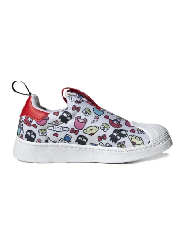 Кроссовки hello kitty x superstar 360 Adidas — изображение 2 из 4, белый/красный/черный