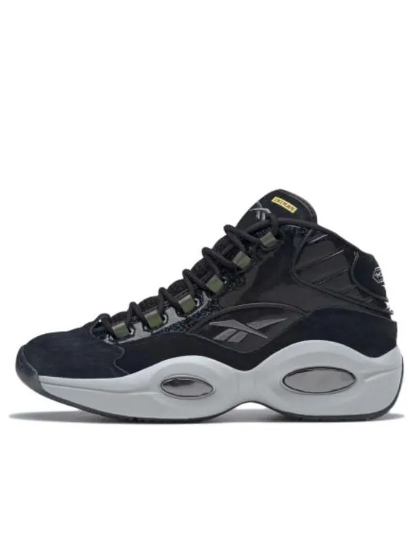 Кроссовки question mid x panini 'black pulsar prizm' Reebok — изображение 1 из 4