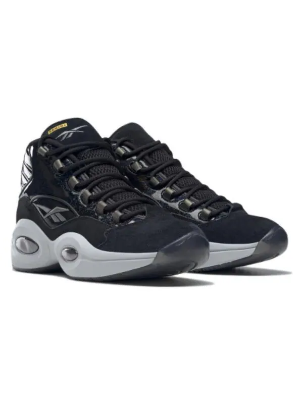 Кроссовки question mid x panini 'black pulsar prizm' Reebok — изображение 3 из 4
