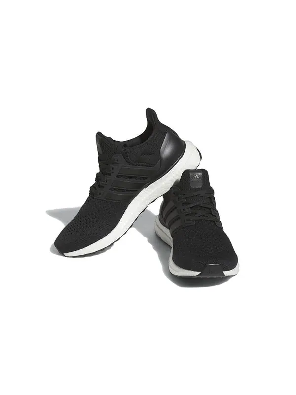 Кроссовки ultraboost 1.0 running shoes 'black / white' Adidas — изображение 3 из 4, черный/черный/белый