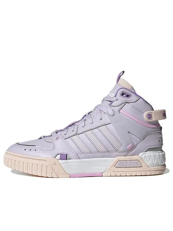 Кроссовки Adidas Neo D-PAD Mid Tennis Shoes 'Silver Dawn' — изображение 1 из 4, серебристый/серебристый