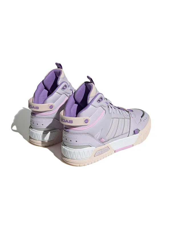 Кроссовки Adidas Neo D-PAD Mid Tennis Shoes 'Silver Dawn' — изображение 4 из 4, серебристый/серебристый