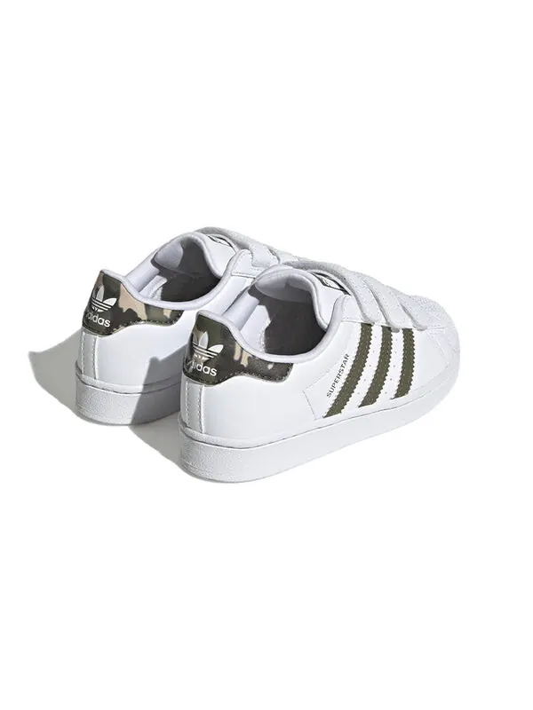 Кроссовки суперзвезда Adidas — изображение 4 из 4, белый/зеленый