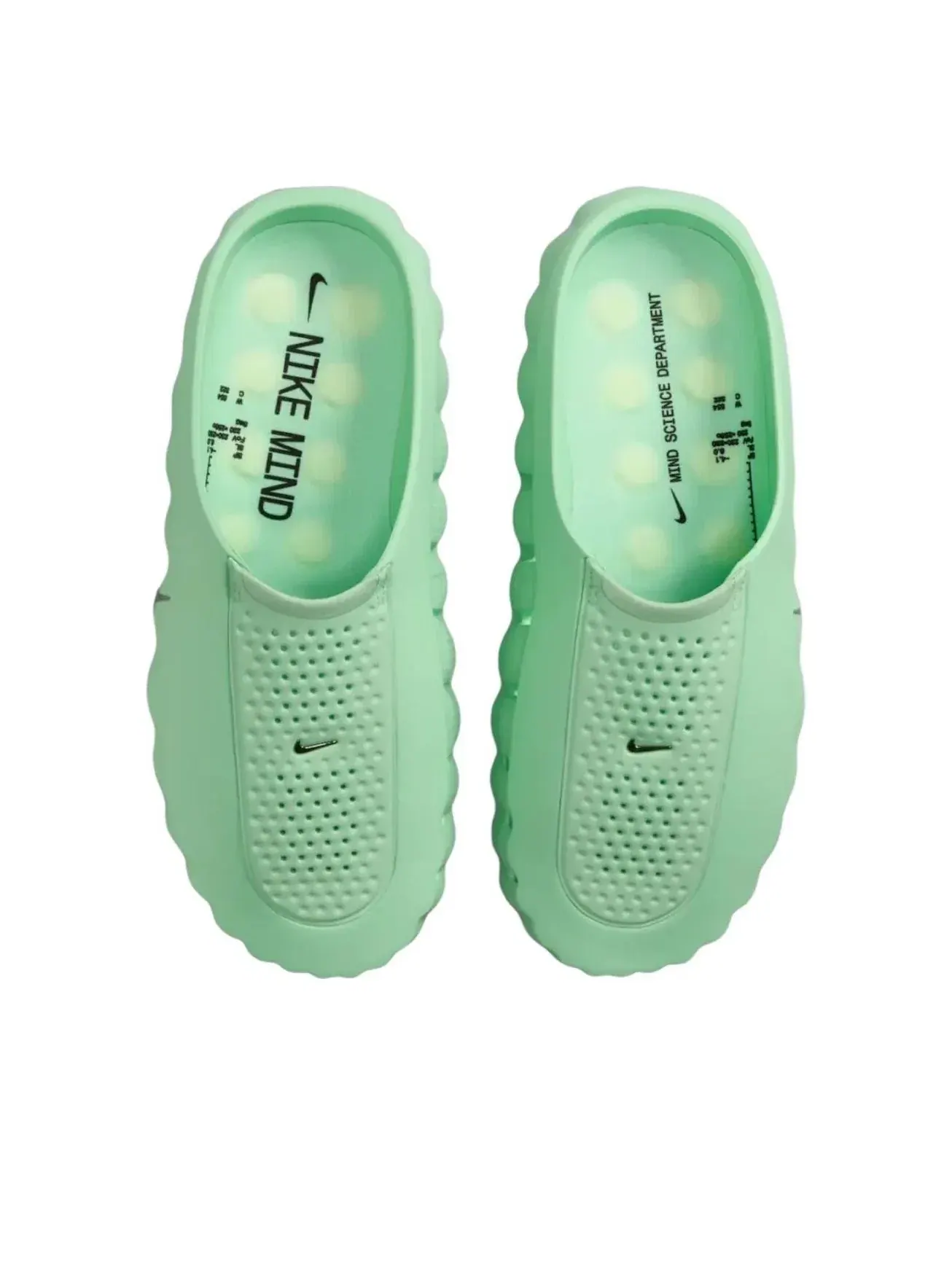 Сабо Nike Mind 001 'Cucumber Calm' HQ4307-302 — изображение 4 из 5, зеленый