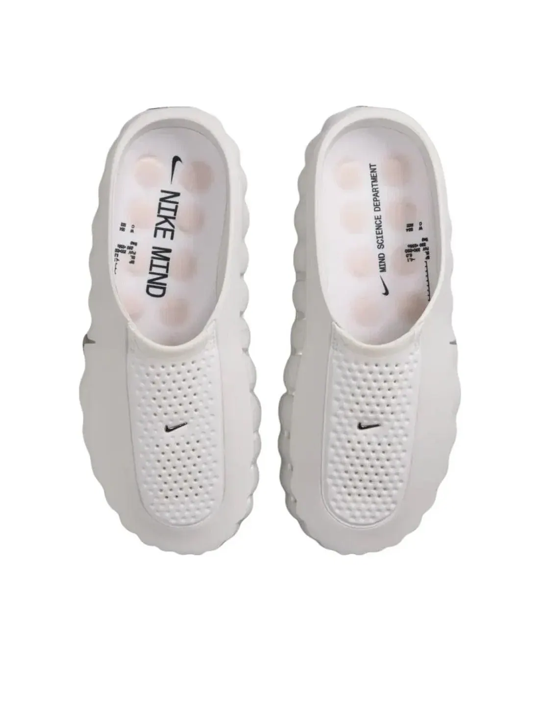 Женские сандалии без застежки Nike Mind 001 Summit White — изображение 5 из 6, белый