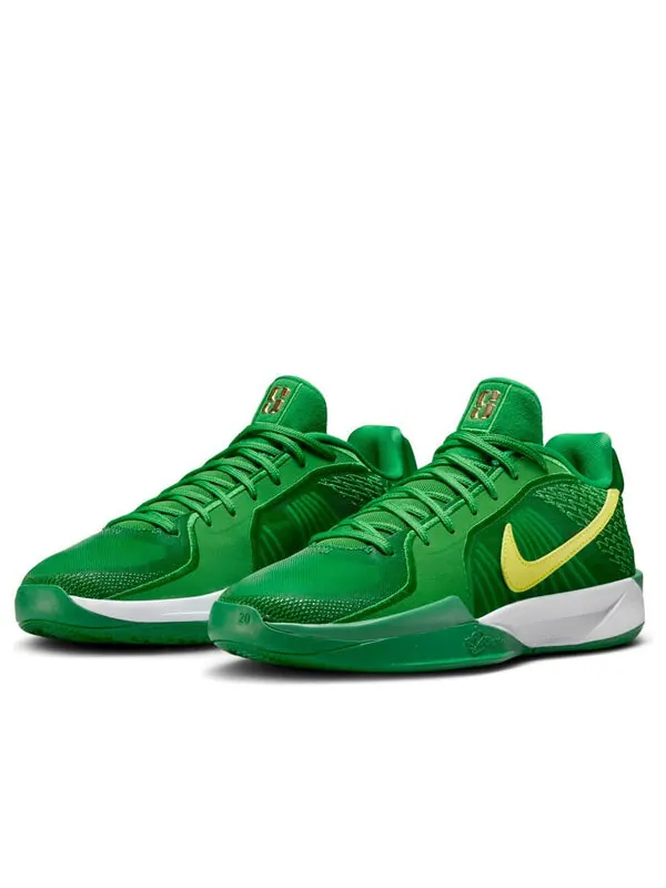 Кроссовки sabrina 2 'oregon' Nike — изображение 3 из 4, зеленый/белый/желтый