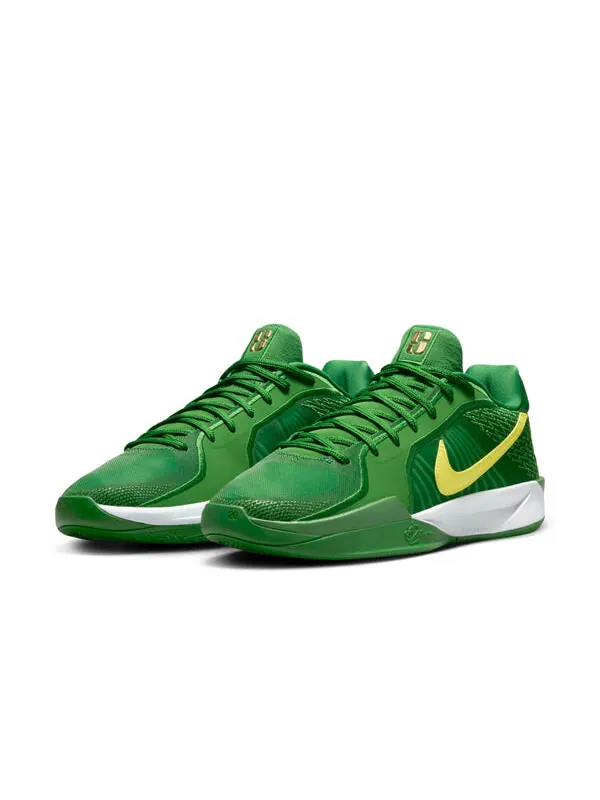 Кроссовки sabrina 2 эп. Nike — изображение 3 из 4, зеленый/белый/желтый