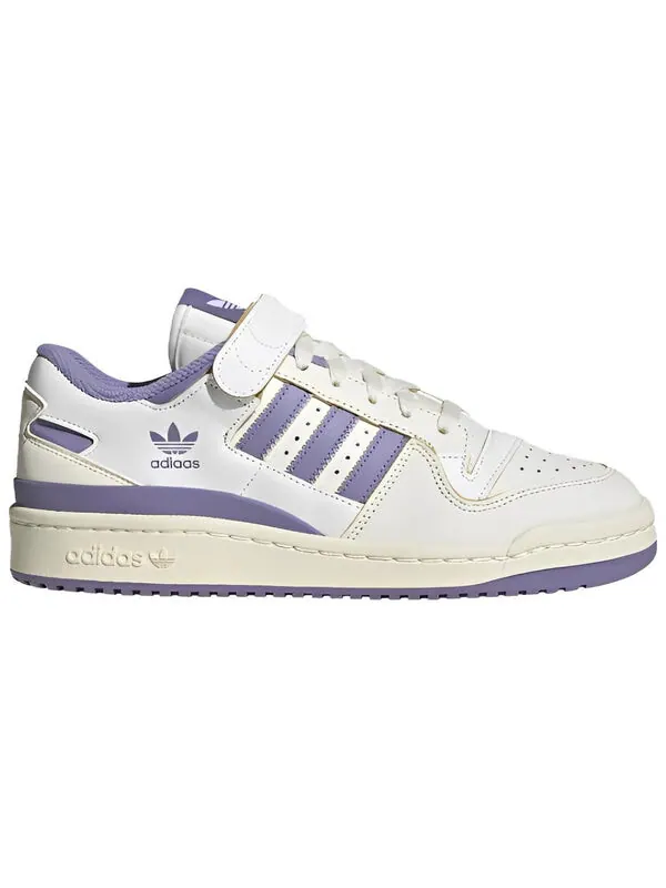 Кроссовки оригиналы форум 84 низкие Adidas — изображение 2 из 4, белый/фиолетовый