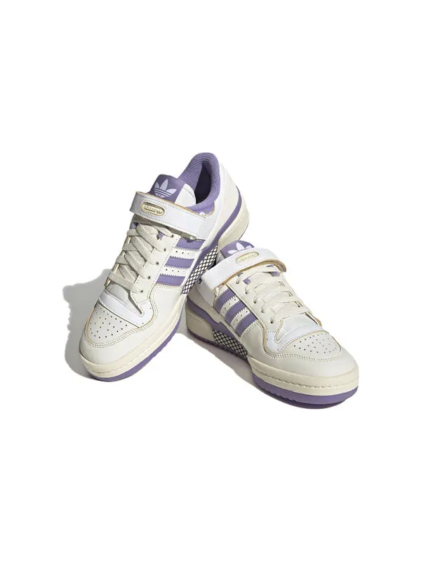Кроссовки оригиналы форум 84 низкие Adidas — изображение 3 из 4, белый/фиолетовый