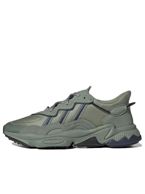 Кроссовки оригиналы ozweego Adidas — изображение 1 из 4, зеленый/черный
