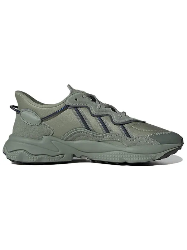 Кроссовки оригиналы ozweego Adidas — изображение 2 из 4, зеленый/черный